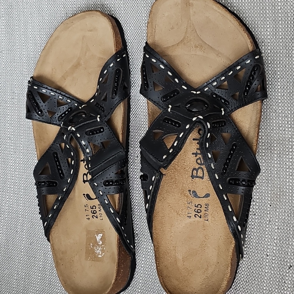 Birkenstock Betula Black Sandals - Picture 2 of 7